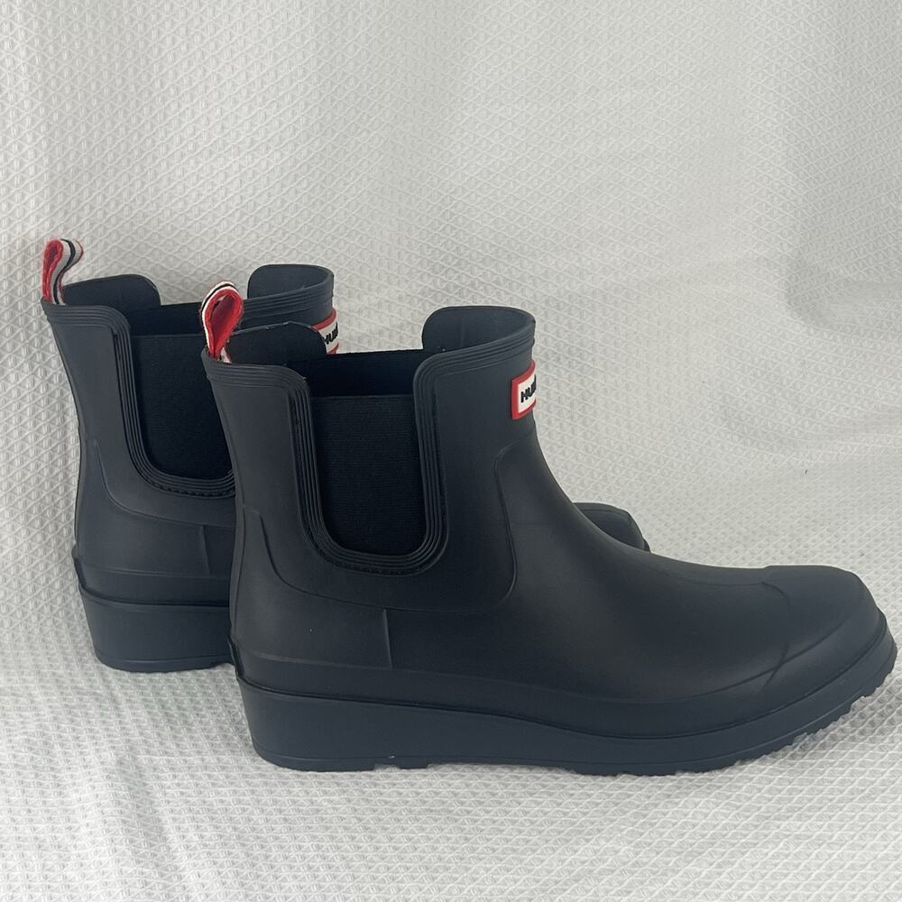 Hunter Original Chelsea Rain Boots Black Women’s US 9 EU 40/41 Waterproof - Picture 3 of 11